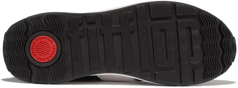 FitFlop F-Mode Flow Mens Fabric/Suede/Leather Sneakers