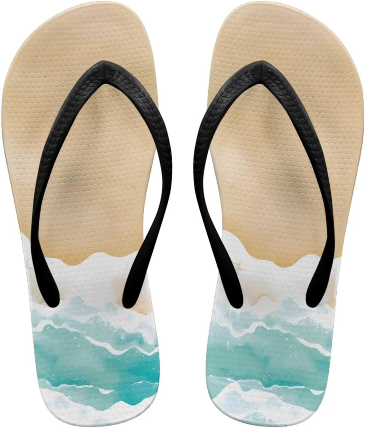 Flip Flops For Women Non-Slip Bathroom Shower Shoes Cushion foam Indoor and Outdoor Sandals Summer Beach Shoes
