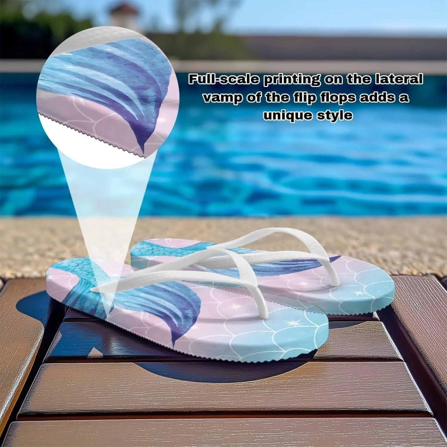 Flip Flops For Women Non-Slip Bathroom Shower Shoes Cushion foam Indoor and Outdoor Sandals Summer Beach Shoes