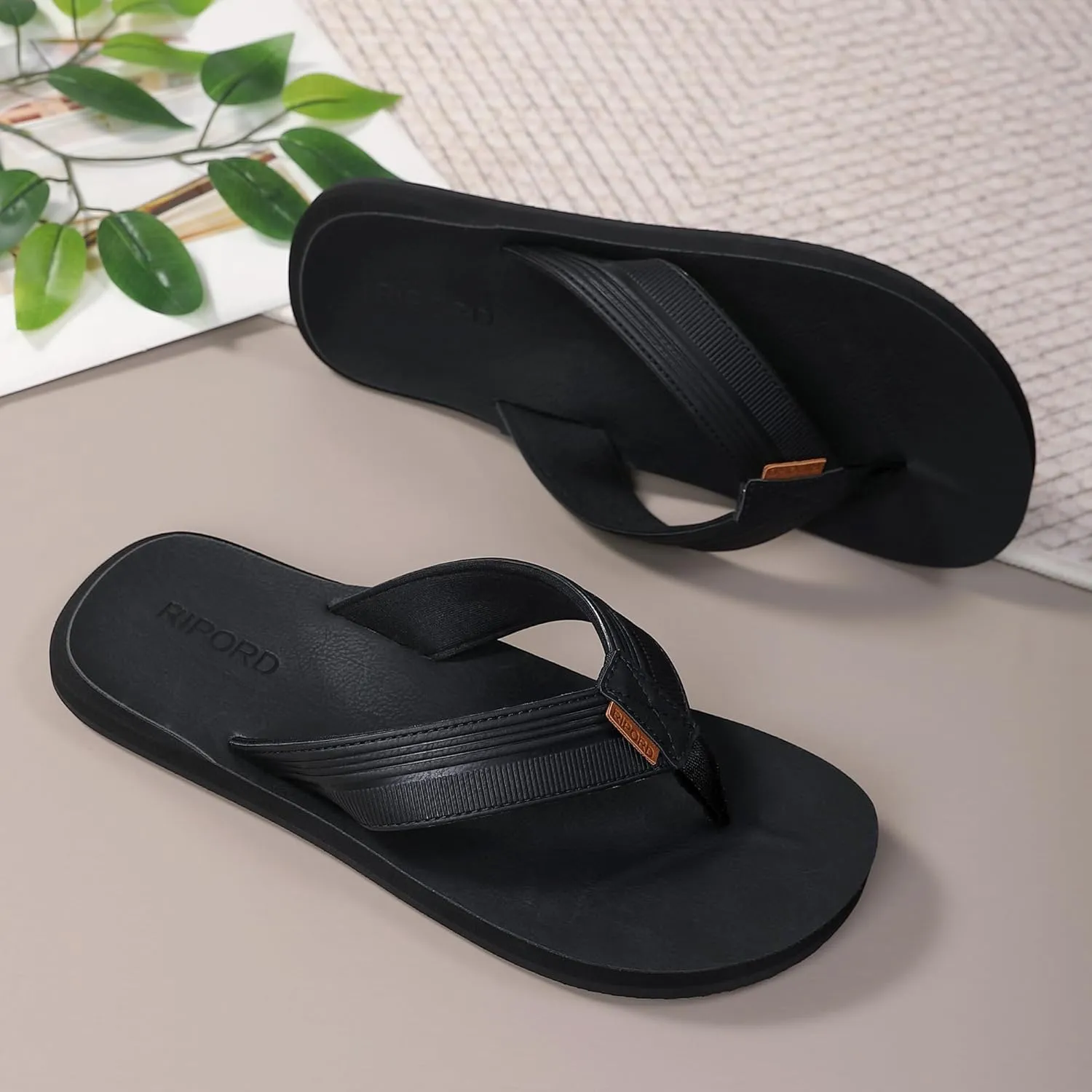 Flip Flops Thong Sandals Comfortable Casual Slides for Men Indoor Outdoor Summer