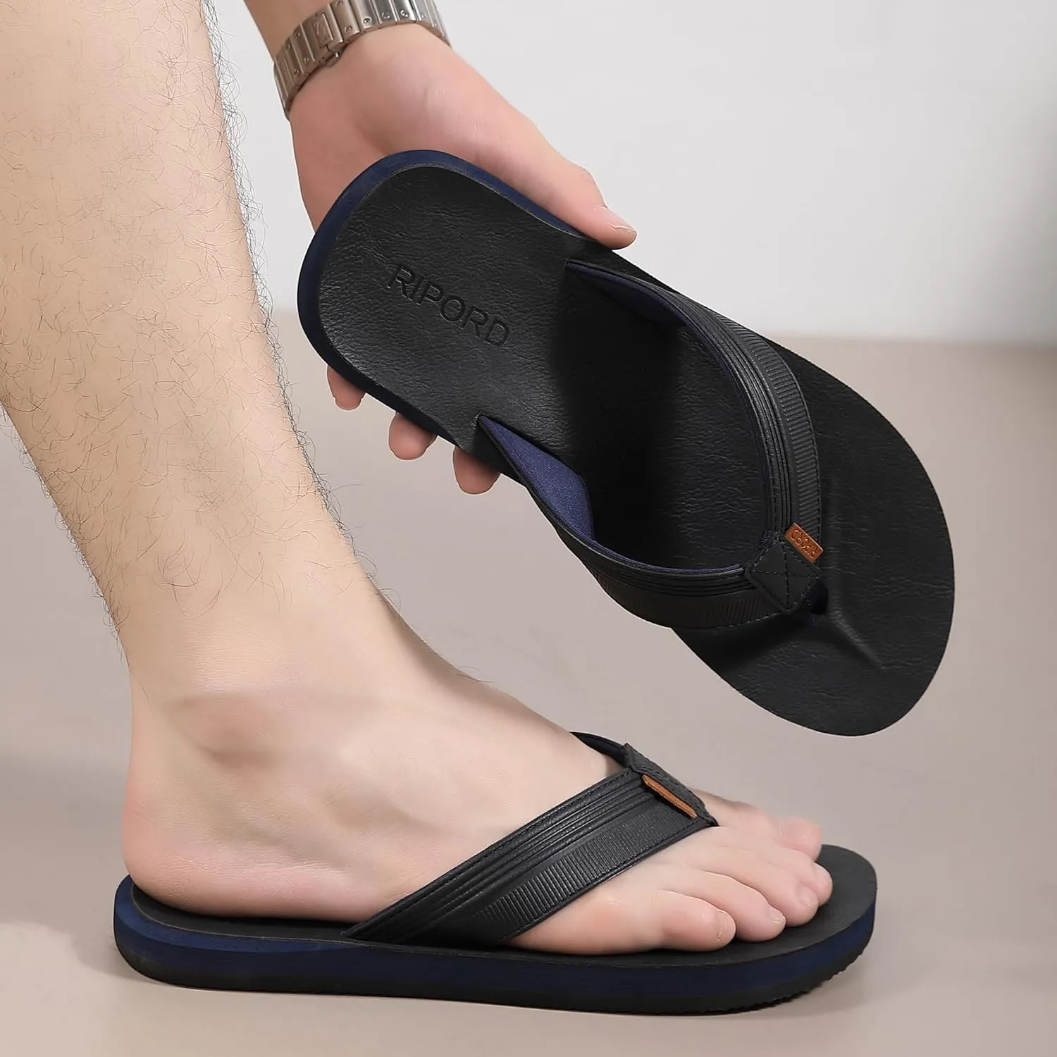 Flip Flops Thong Sandals Comfortable Casual Slides for Men Indoor Outdoor Summer