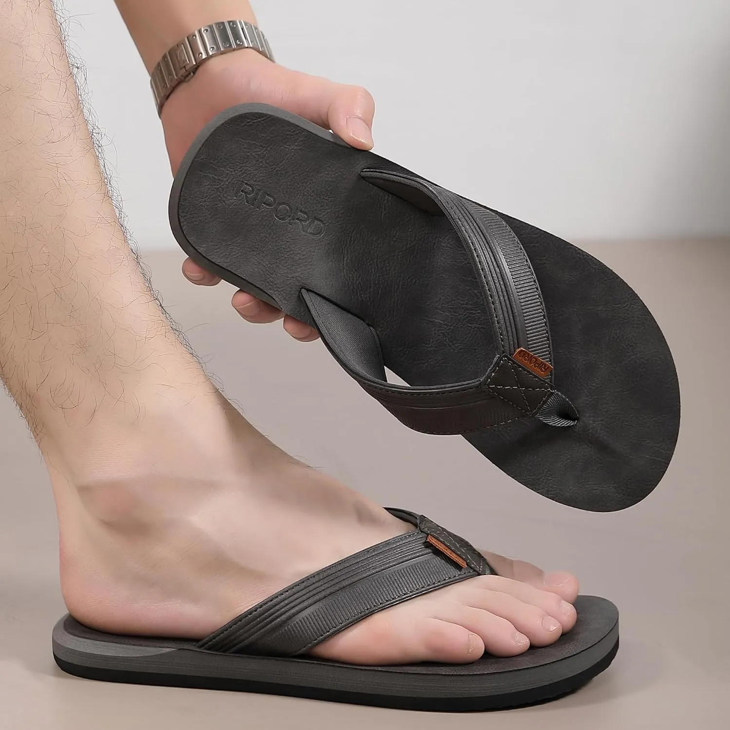 Flip Flops Thong Sandals Comfortable Casual Slides for Men Indoor Outdoor Summer