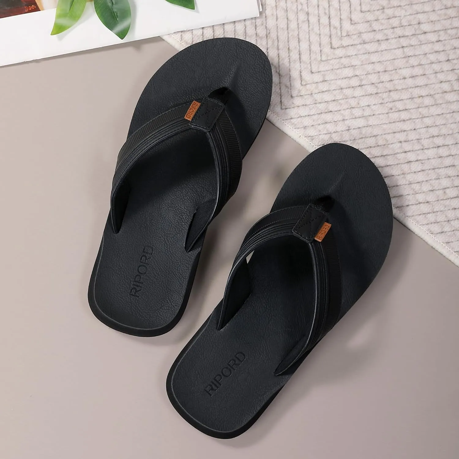 Flip Flops Thong Sandals Comfortable Casual Slides for Men Indoor Outdoor Summer