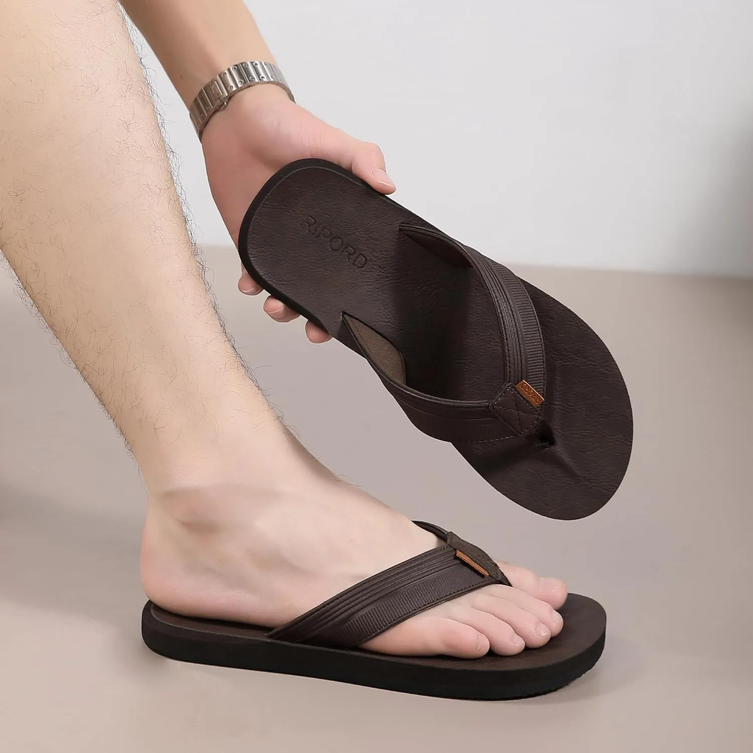 Flip Flops Thong Sandals Comfortable Casual Slides for Men Indoor Outdoor Summer