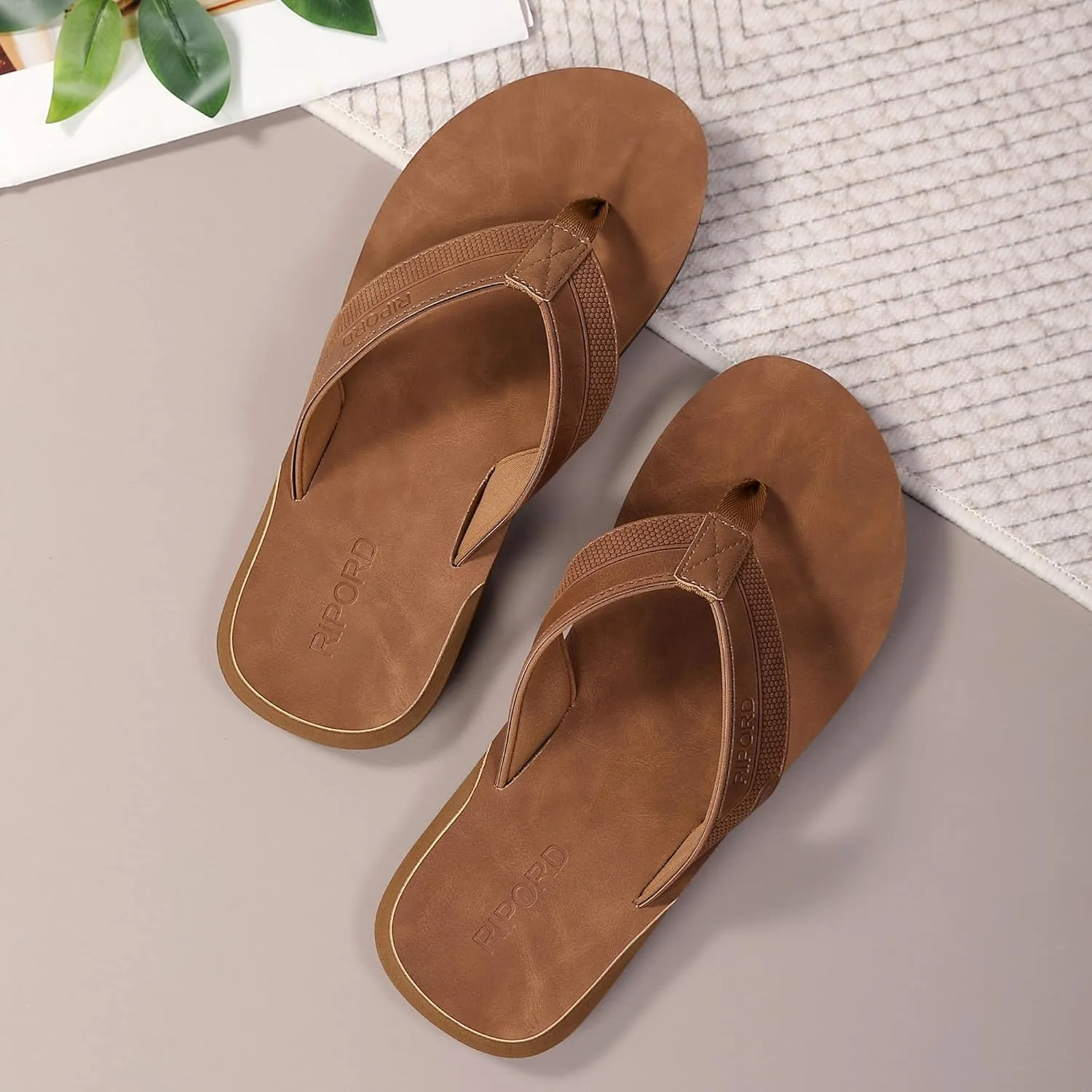 Flip Flops Thong Sandals Comfortable Casual Slides for Men Indoor Outdoor Summer