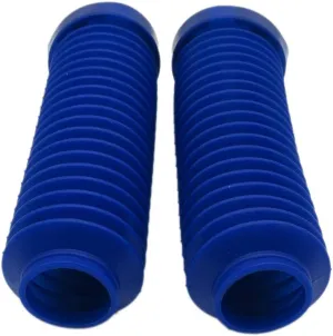 Front Fork Shock Boots for 1983-1986 Honda ATC 250R 350X - Forks Rubber Boot Covers Blue New Set of 2