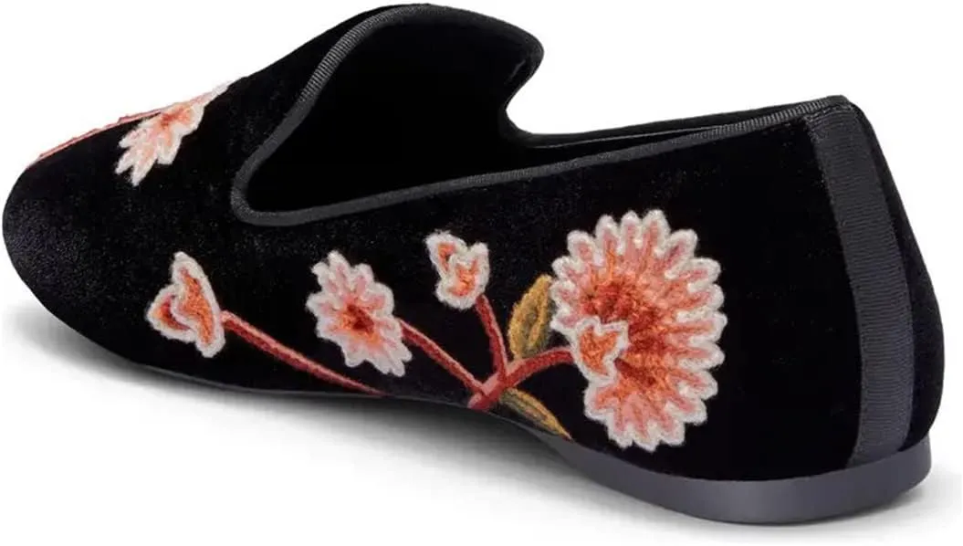FYS Women Comfortable Slip On Loafers Round Toe Ballet Flats Walking Casual Driving Office Wide Dressy Shoes Size 4-15 US