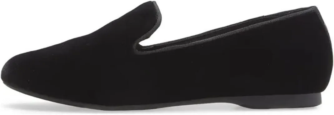FYS Women Comfortable Slip On Loafers Round Toe Ballet Flats Walking Casual Driving Office Wide Dressy Shoes Size 4-15 US