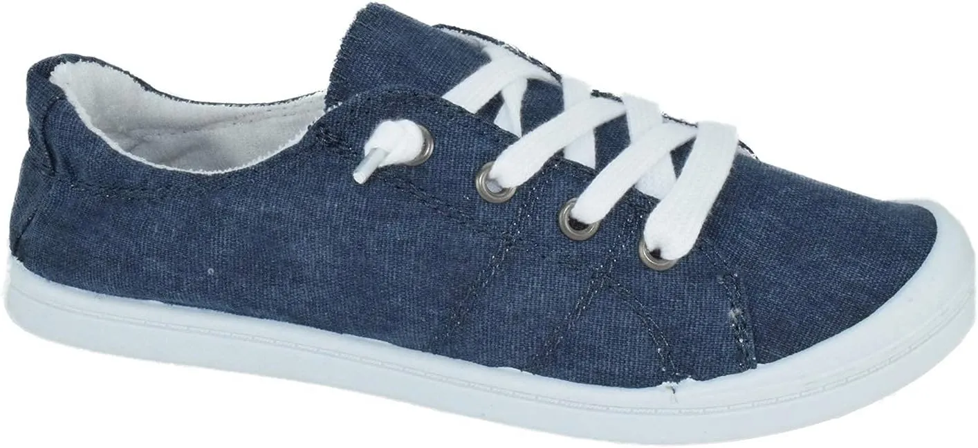 FZ-Comfort-01 Women's Cute Comfort Slip On Flat Heel Round Toe Sneaker Shoes