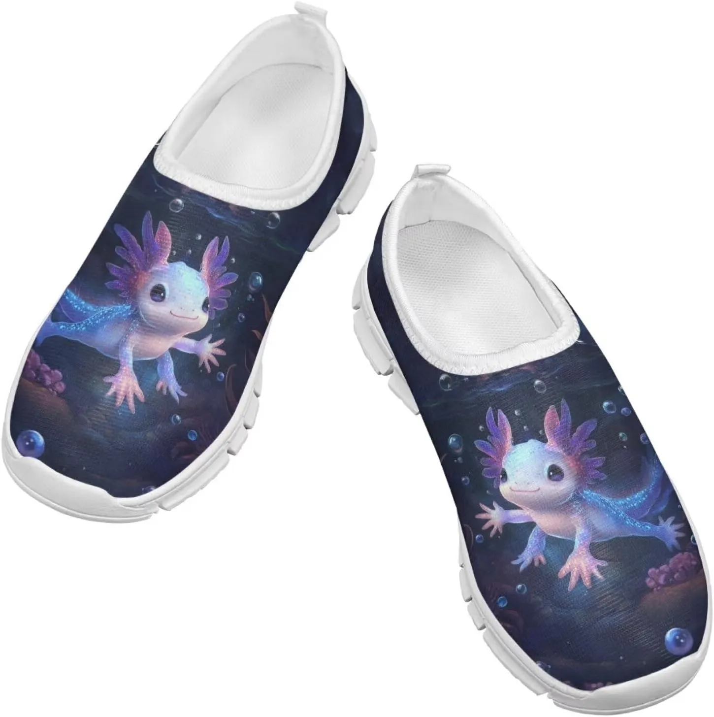Girls Tennis Shoes Cute Shoes for Girls Slip On Sneakers Active Mesh Shoes