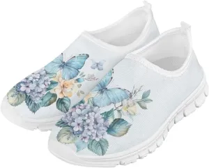 Girls Tennis Shoes Cute Shoes for Girls Slip On Sneakers Active Mesh Shoes