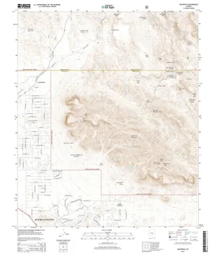 Goldfield, Arizona 2014 (US Topo 7.5'×7.5' Topographic Quadrangle) [Map] United States Geological Survey