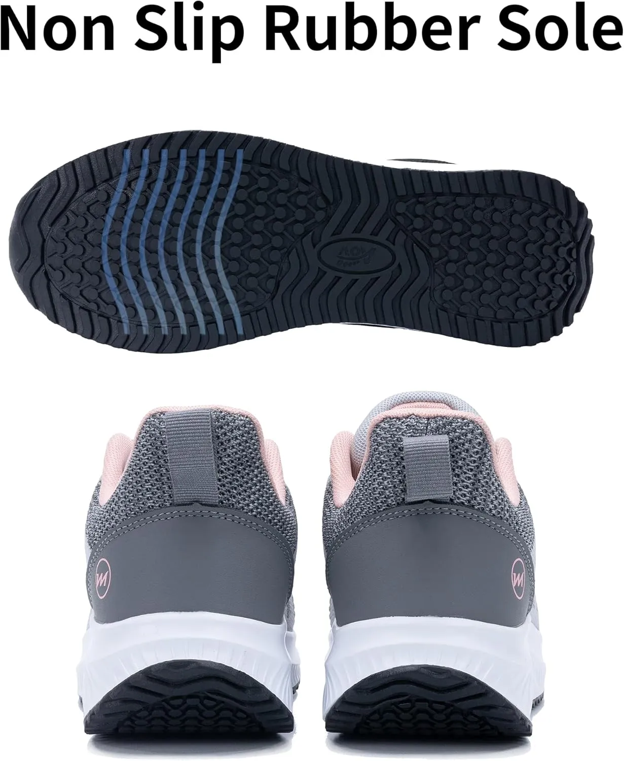Gyeice Women's Air Arch Support Walking Shoes Tennis Fashion Sneakers Comfortable Orthotic Shoes for Plantar Fasciitis US 5.5-11