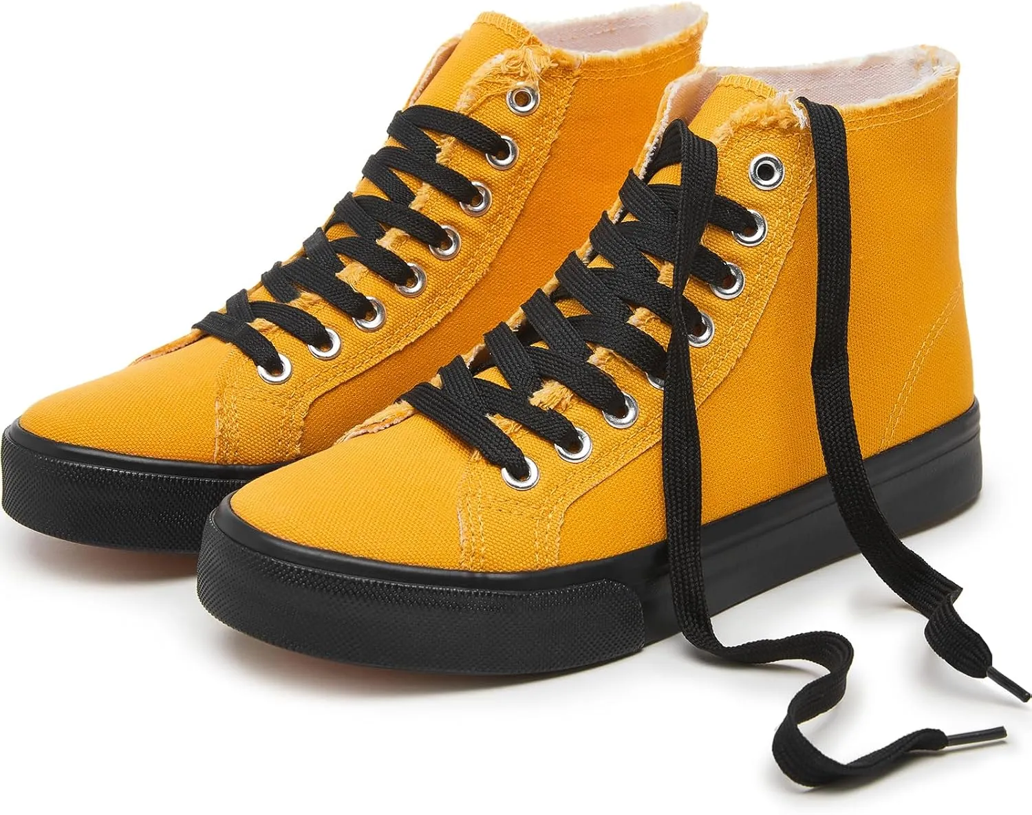 hash bubbie Unisex Canvas High top Sneakers Women's Classic Fashion High Tops Canvas Shoes Casual Tennis Shoes for Men