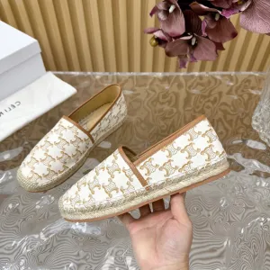 HIGHEST VERSION Celine CREAM FISHERMAN SHOES Oversized savings WHITE Product diversity