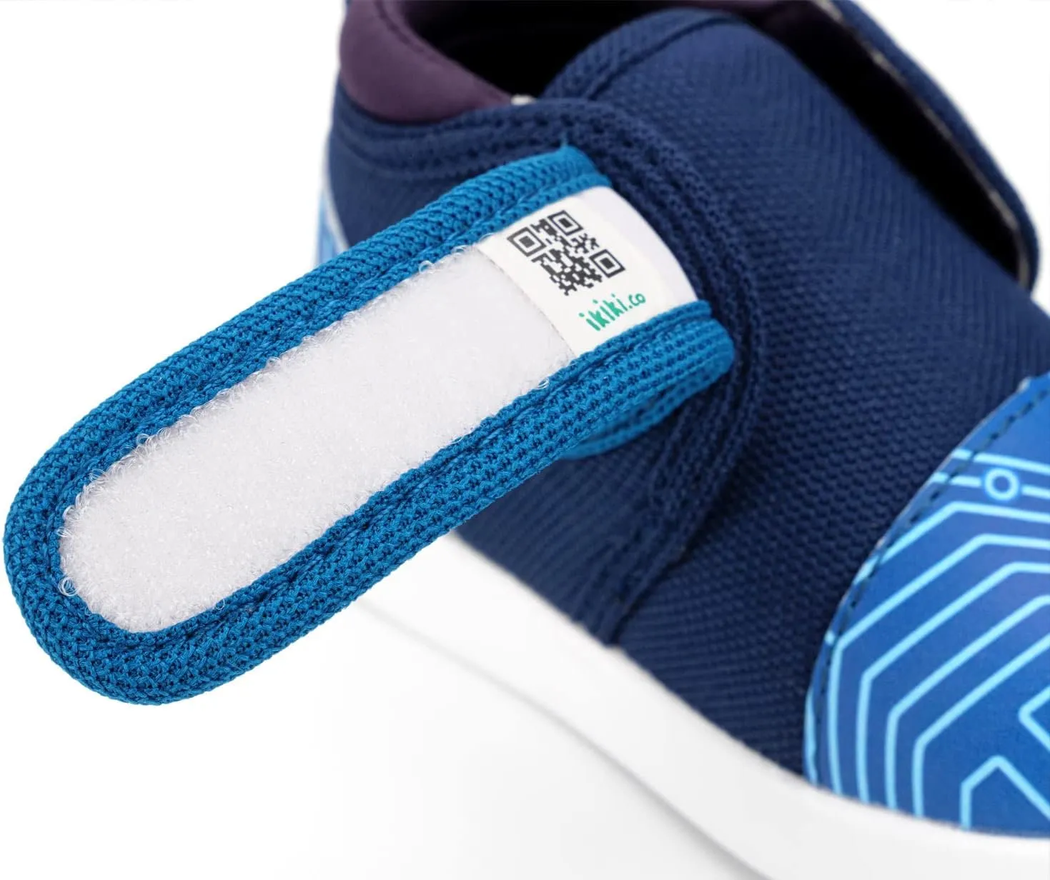 ikiki Sneaks Shoes for Toddlers and Little Kids. Roomy fit Sneakers - Note: Non Squeaking - Vegan Leather Toe and Heel