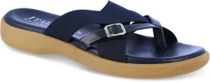ITALIAN Shoemakers Womens Milo Casual Sandals 7 Navy