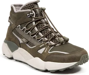JBU Women's Gripper Mid Top Fashion Comfort Casual Sneaker