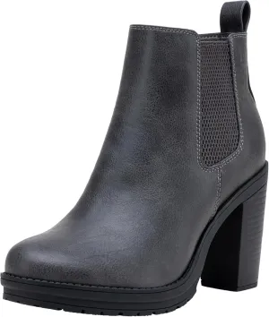 Jeossy Women's 9676 Ankle Booties Platform Chunky Heel Boots