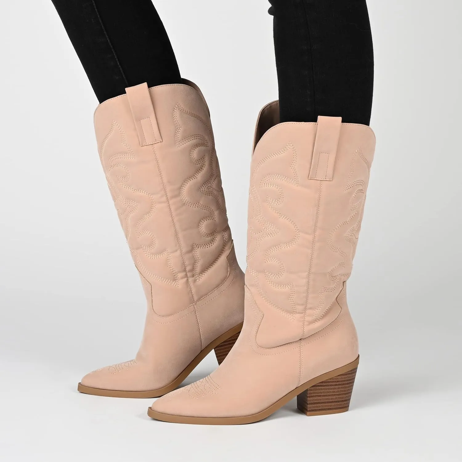 Journee Collection Women's Tru Comfort Foam Chantry Boot Western