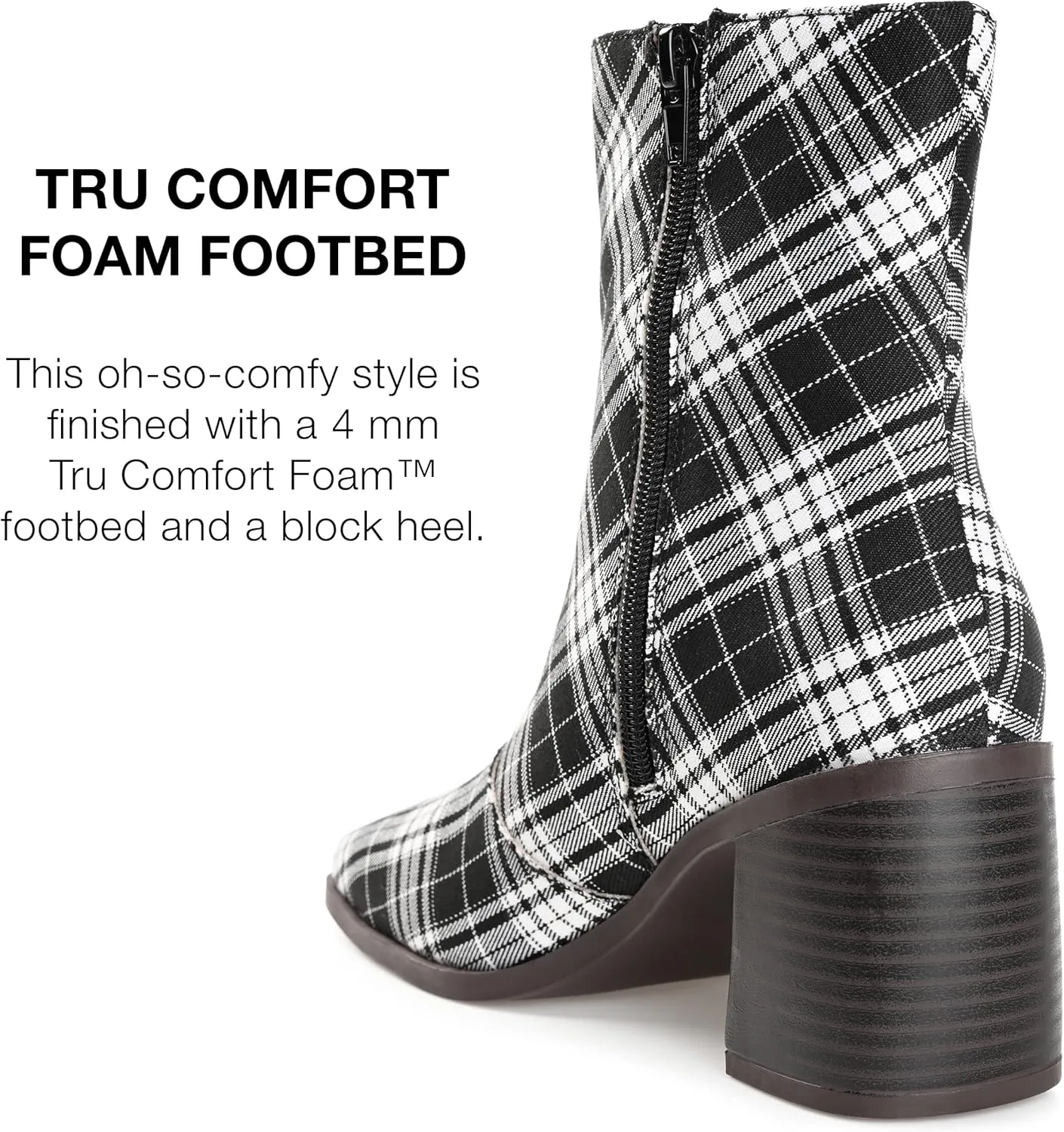 Journee Collection Women's Tru Comfort Foam Sloann Bootie Ankle Boot