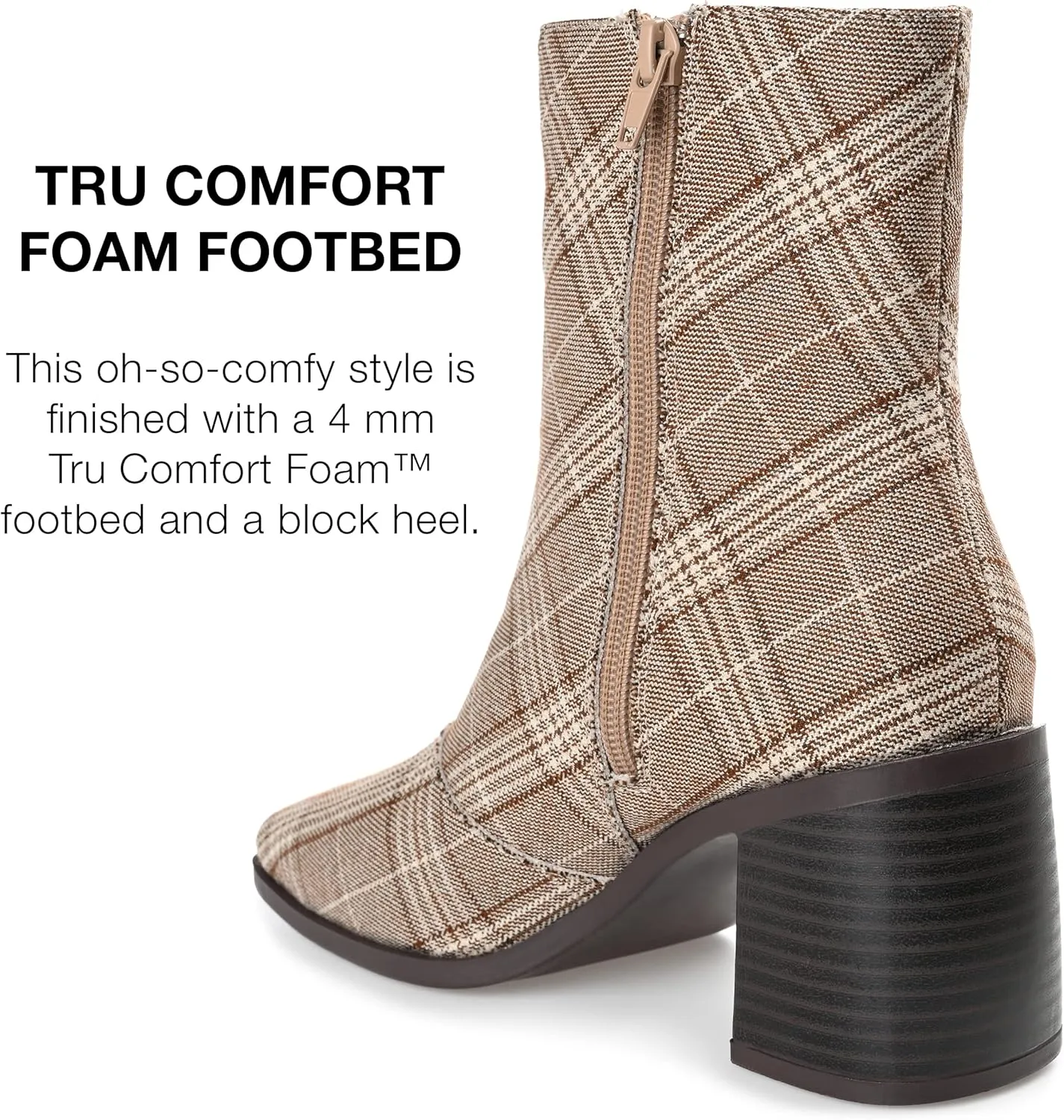 Journee Collection Women's Tru Comfort Foam Sloann Bootie Ankle Boot