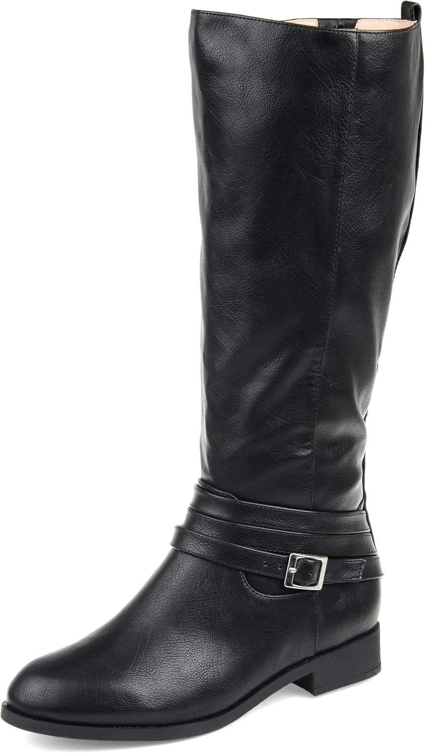 Journee Women's Comfort Foam Extra Wide Calf Ivie Boots