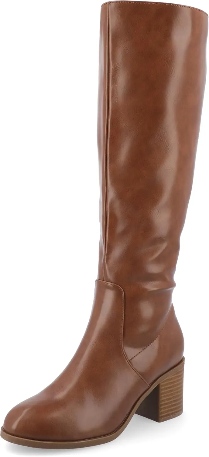 Journee Women's Comfort Foam Romilly Extra Wide Calf Boots