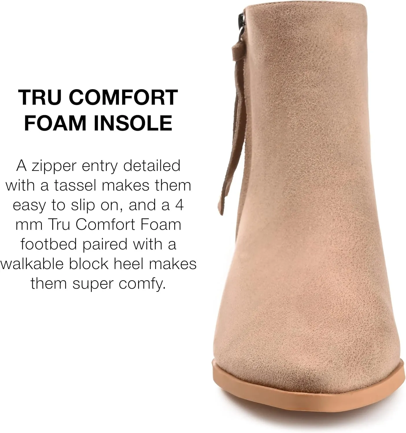 Journee Women's Comfort Foam Sadiya Booties