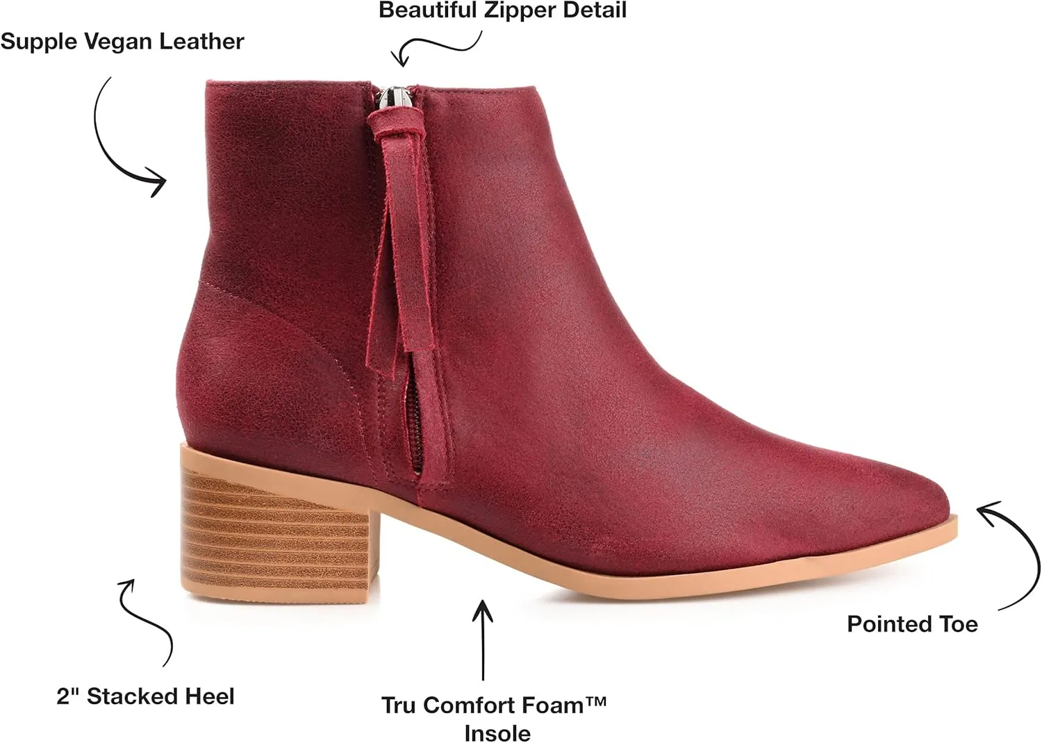 Journee Women's Comfort Foam Sadiya Booties