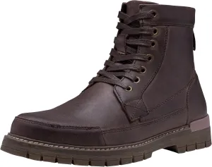 Jousen Men's Boots Chukka Motorcycle Boots Premium Leather Casual Combat Ankle Dress Boot for Men