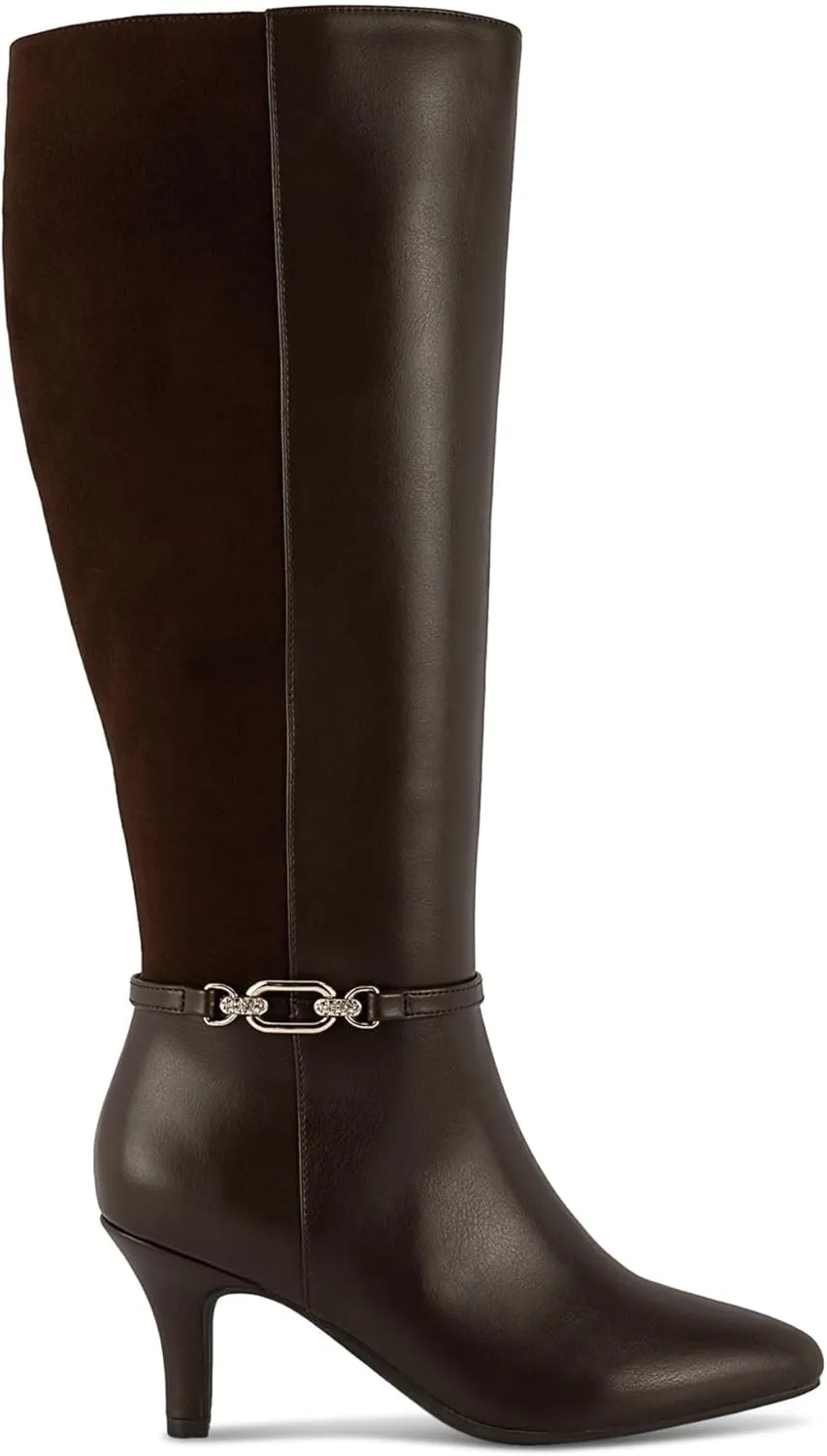 Karen Scott Womens FREYLN Comfort Insole Thigh-High Boots