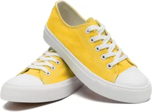 Kids Canvas Shoes for Boys Girls Toddler Classic Low Top Sneakers Lace up Tennis Shoes Walking Shoes Big Kid Running Sneakers