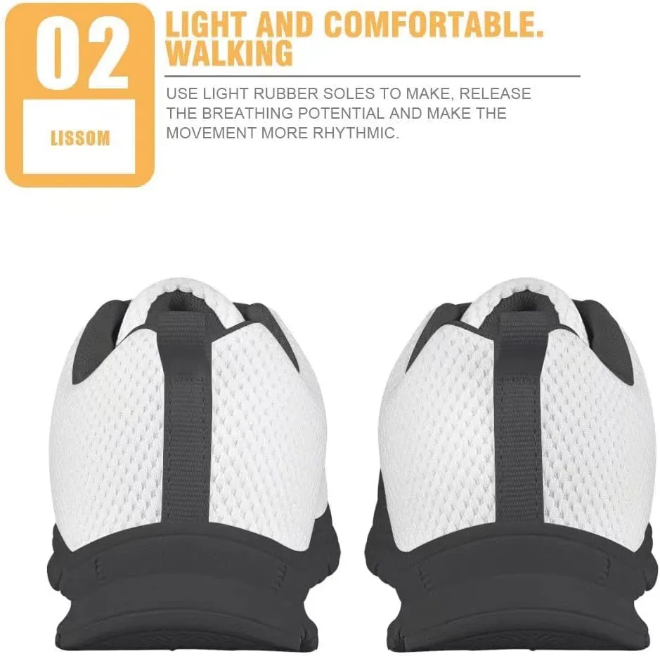 Kids Running Shoe for Boys Girls, Lace-up Running Tennis Sneakers Knitted Mesh Sports Shoes for Little Kid/Big Kid