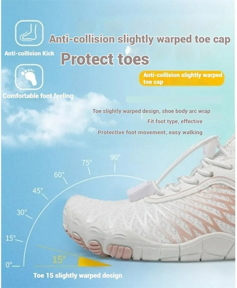 Kids Water Shoes,Boys Girls Barefoot Water Hiking Shoes,Beach Gear for Kids, Lightweight Slip On Walking Sneakers