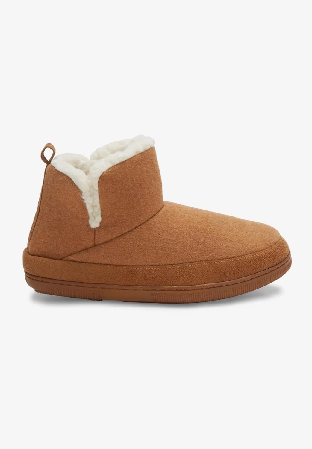 KingSize Men's Sherpa Lined Comfort Slipper Boot