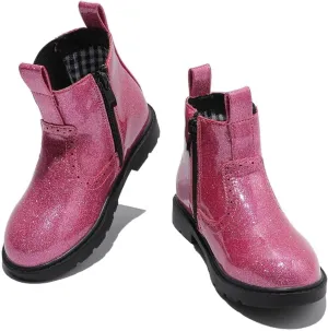 kkdom Boys Girls Waterproof Outdoor Side Zipper Comfort Chelsea Ankle Boots(Toddler/Little Kid/Big Kid)