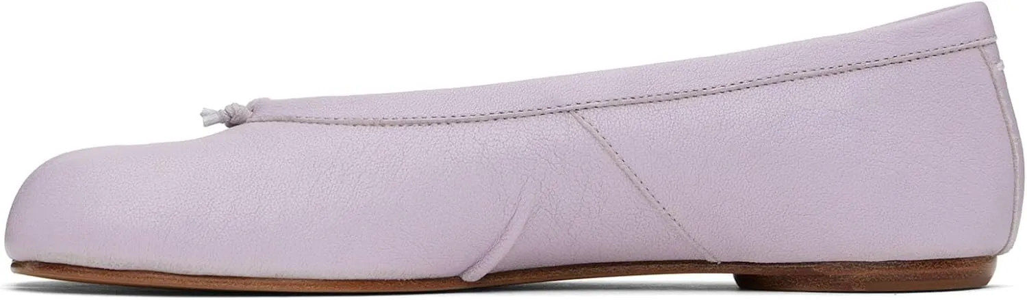 KOKOMOMO Split Toe Ballet Flats for Women Japanese Tabi Shoes Comfortable Flat Ballerina Shoe Low Heel Light Weight Walking Office Dress Shoes