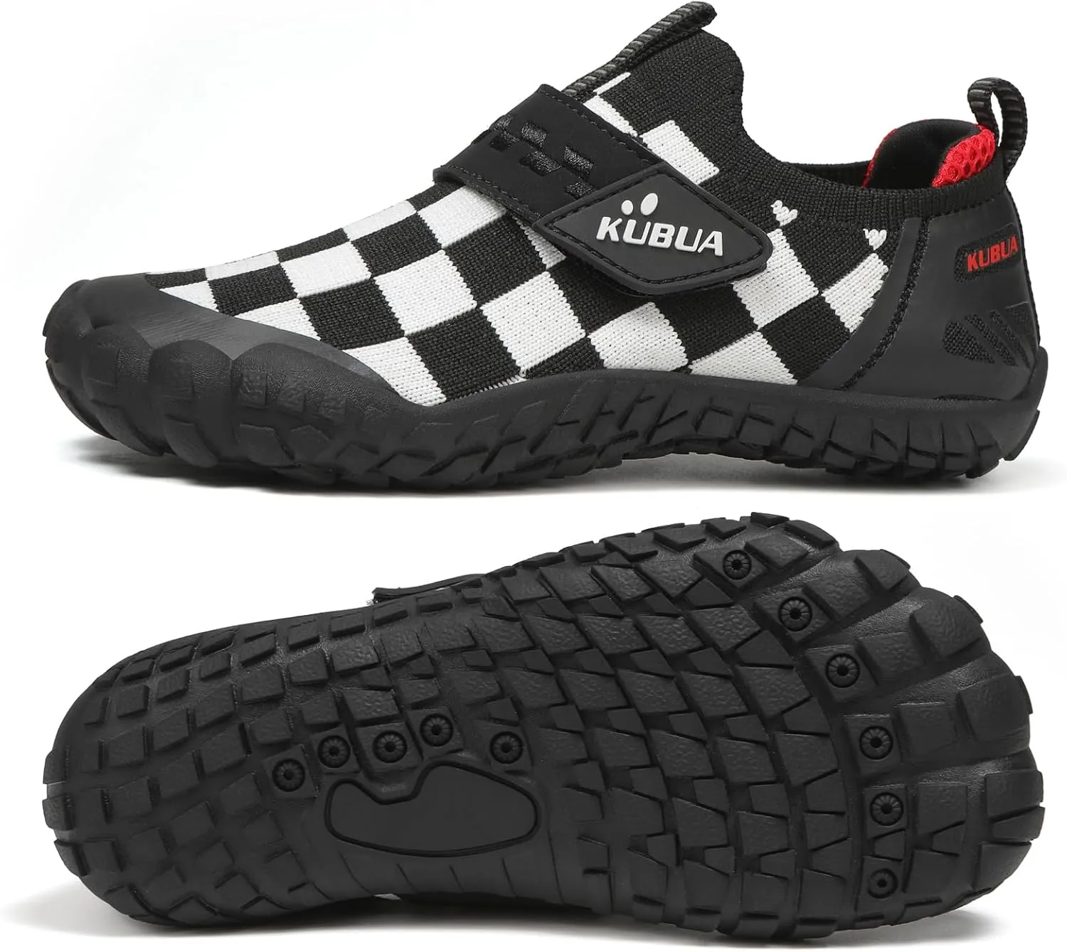 KUBUA Kids Hiking Water Shoes Boys Girls Barefoot Shoes Multifunctional Tennis Sneakers Toddler Little Big Kid
