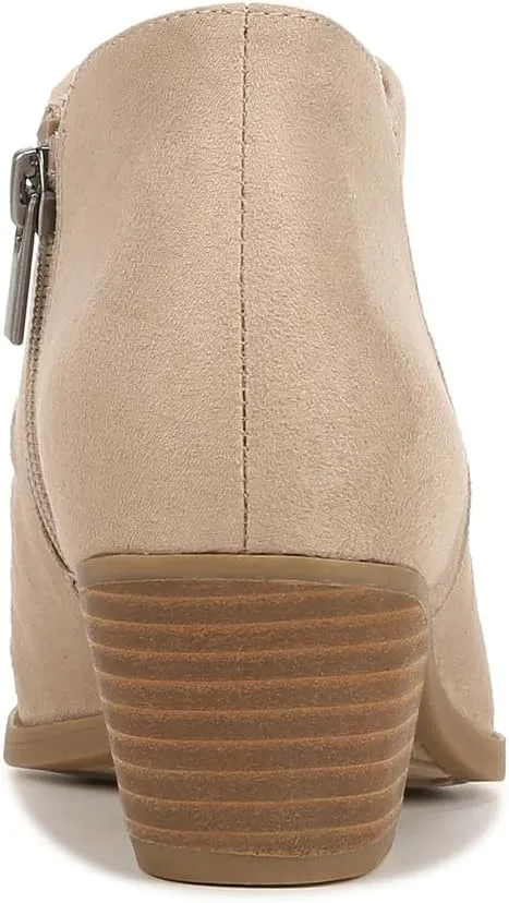 LifeStride Women's Reba Rouched Western Ankle Bootie