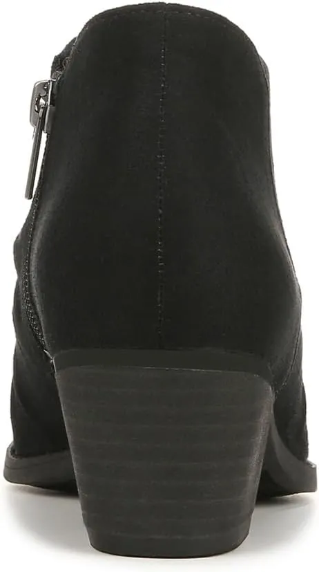 LifeStride Women's Reba Rouched Western Ankle Bootie