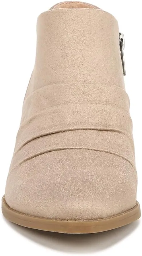 LifeStride Women's Reba Rouched Western Ankle Bootie