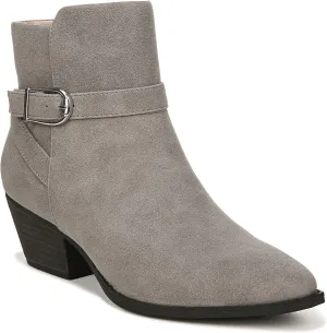 LifeStride Women's Roxanne Western Block Heeled Ankle Bootie