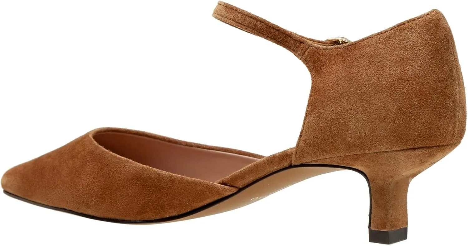 Linea Paolo - Carey - Womens Two-Piece Low Kitten Heel Pumps