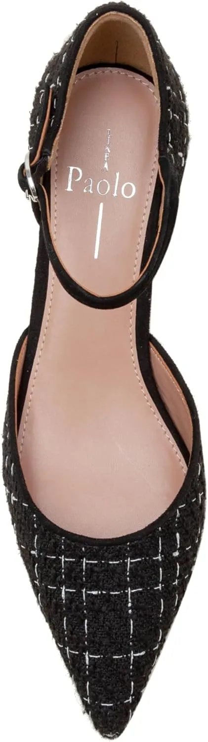 Linea Paolo - Carey - Womens Two-Piece Low Kitten Heel Pumps