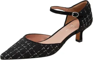 Linea Paolo - Carey - Womens Two-Piece Low Kitten Heel Pumps