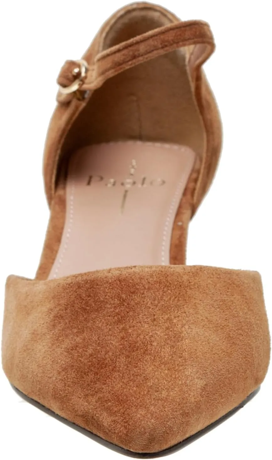 Linea Paolo - Carey - Womens Two-Piece Low Kitten Heel Pumps