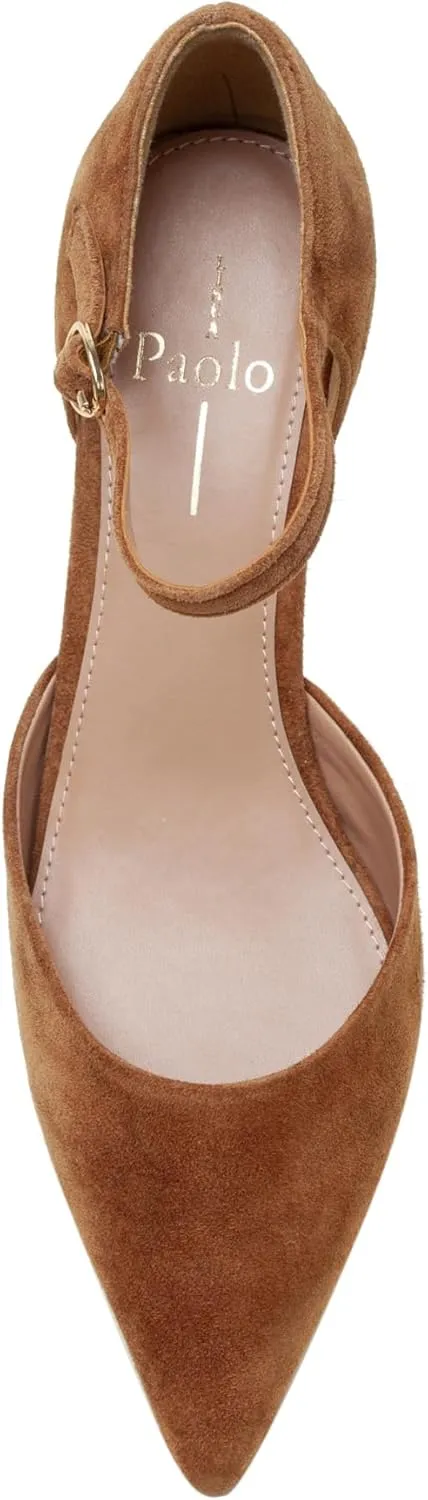 Linea Paolo - Carey - Womens Two-Piece Low Kitten Heel Pumps