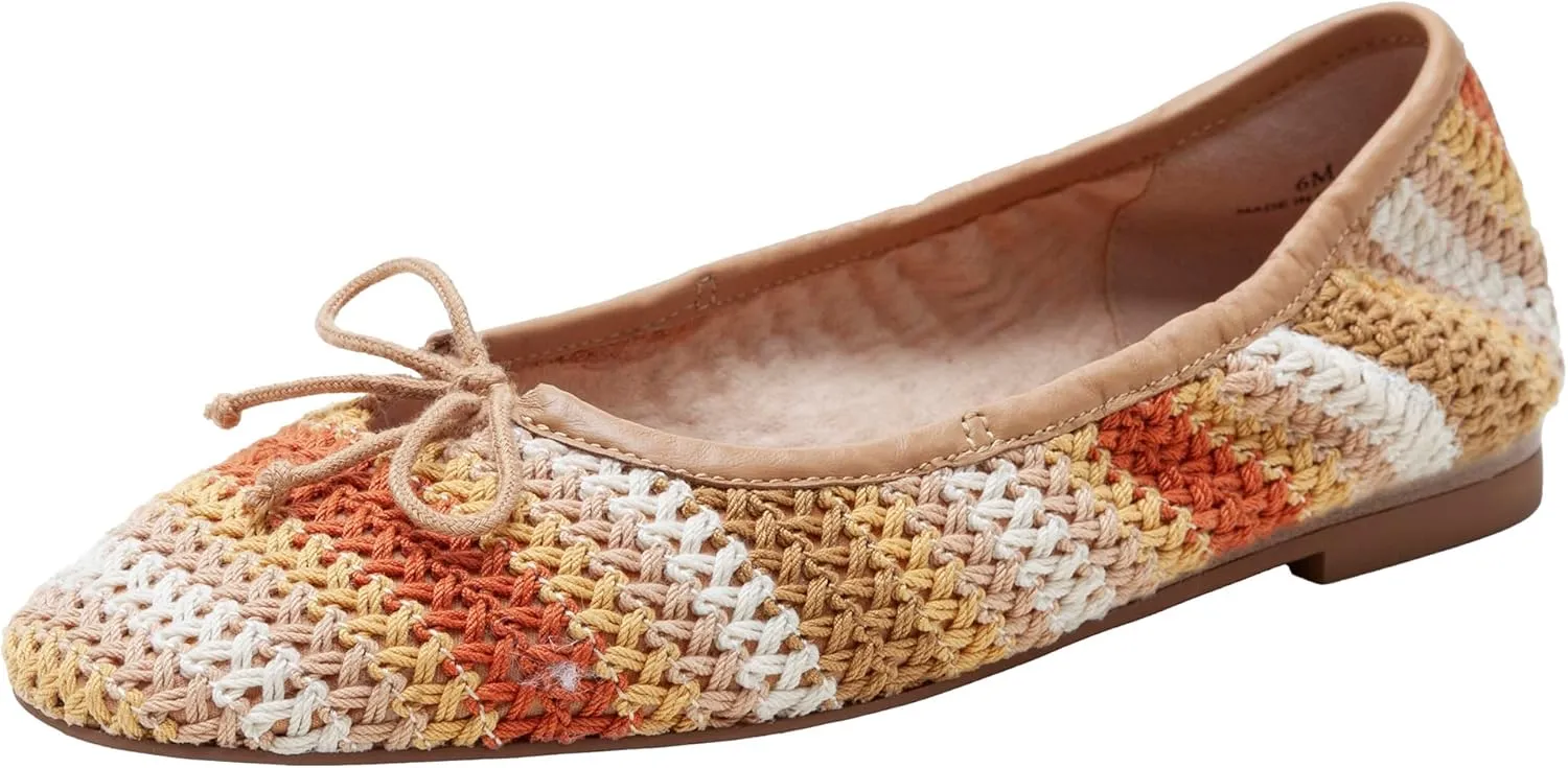 Linea Paolo - Mila - Womens Ruched Top Line Ballet Flats
