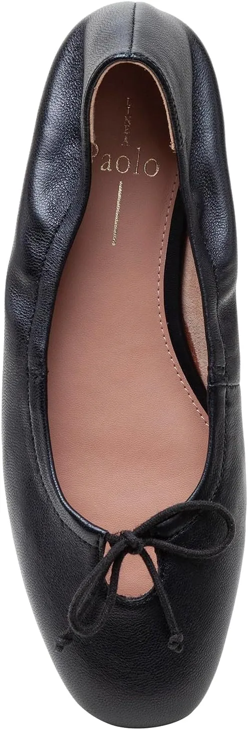 Linea Paolo - Mila - Womens Ruched Top Line Ballet Flats